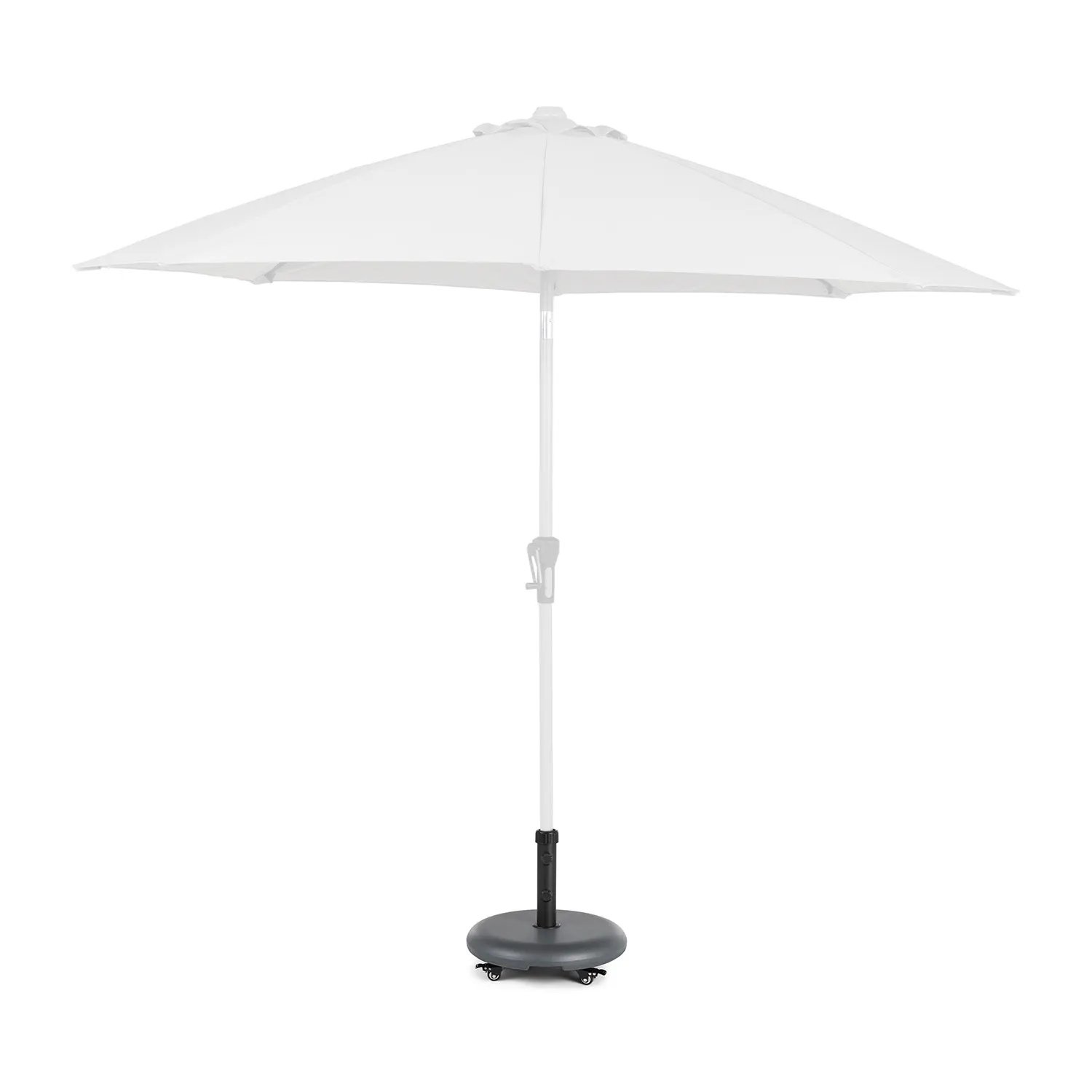 Black Wheeled Umbrella Base - Image 7