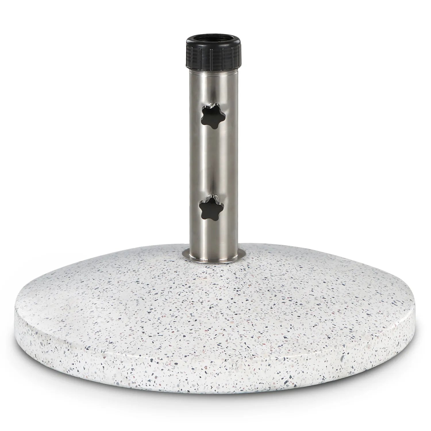 White Round Umbrella Base - Image 7