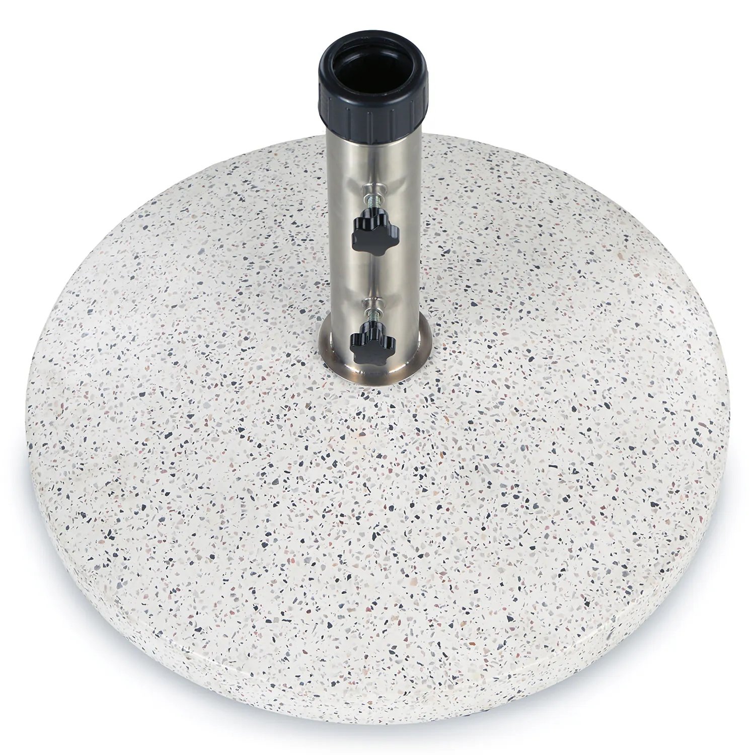 White Round Umbrella Base - Image 6