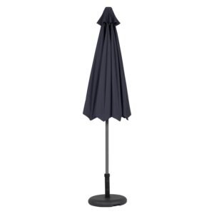 Black Patio Umbrella with Base