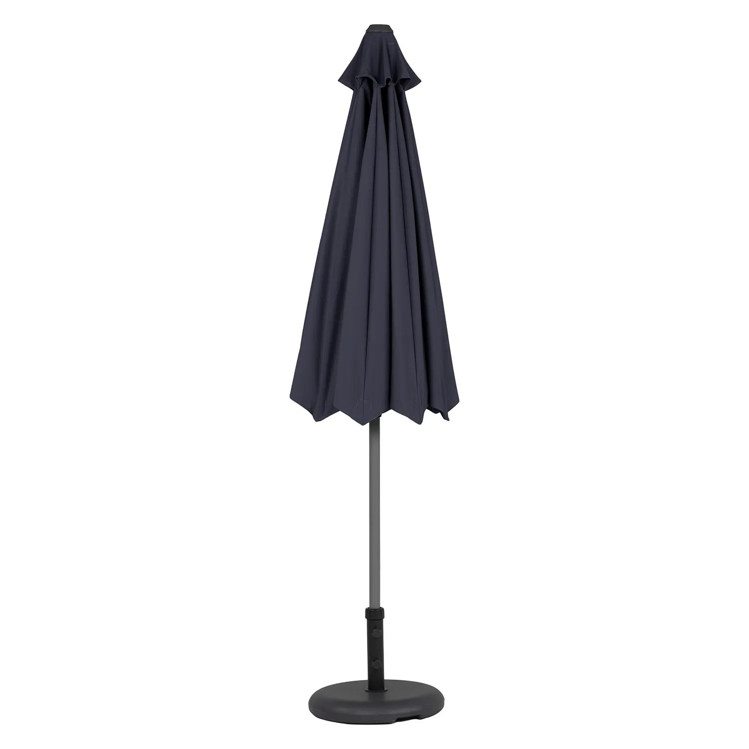 Black Patio Umbrella with Base