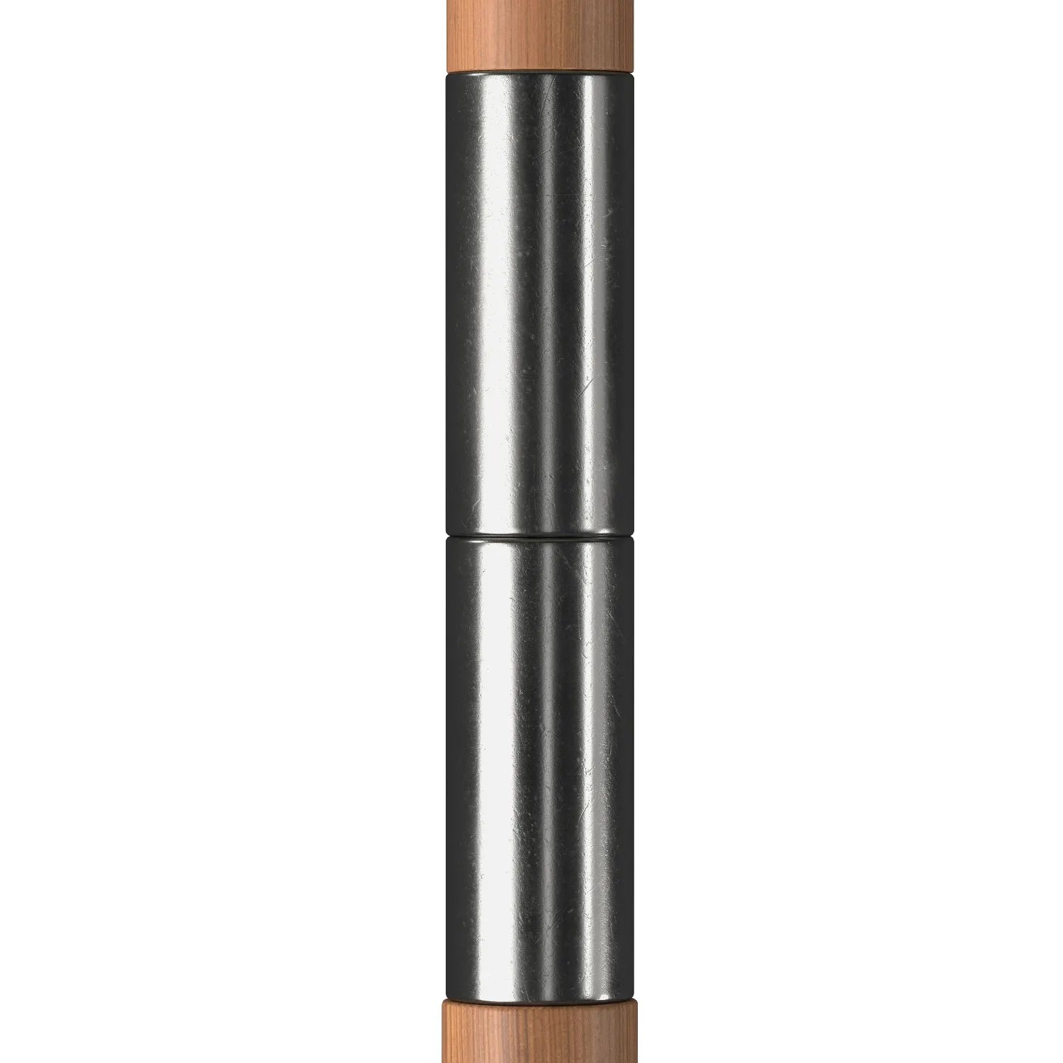 Beige Wooden Patio Umbrella - Image 7