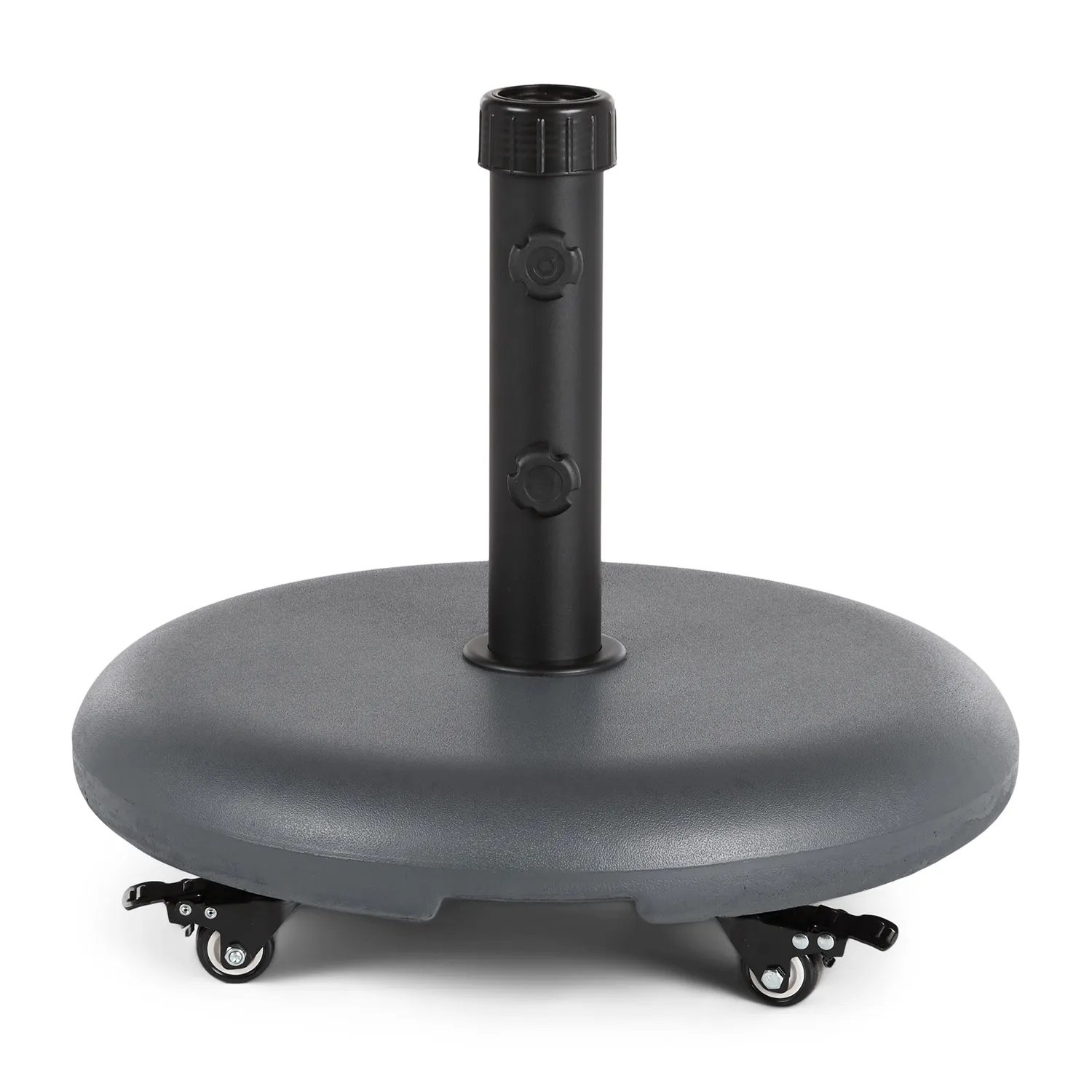 Black Wheeled Umbrella Base
